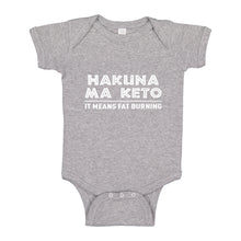 Baby Onesie Hakuna Ma Keto 100% Cotton Infant Bodysuit