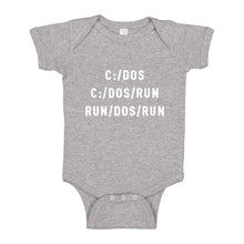 Baby Onesie C Dos Run 100% Cotton Infant Bodysuit