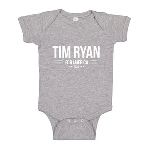 Baby Onesie TIM RYAN for President 2020 100% Cotton Infant Bodysuit