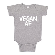 Baby Onesie VEGAN AF 100% Cotton Infant Bodysuit