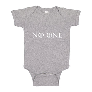 Baby Onesie No One 100% Cotton Infant Bodysuit