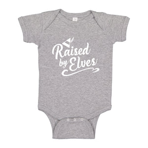 Baby Onesie Raised by Elves 100% Cotton Infant Bodysuit