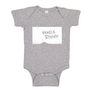 Baby Onesie Walls Divide 100% Cotton Infant Bodysuit