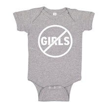 Baby Onesie No Girls 100% Cotton Infant Bodysuit