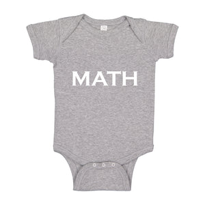 Baby Onesie MATH 100% Cotton Infant Bodysuit