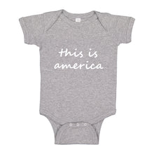 Baby Onesie This is America 100% Cotton Infant Bodysuit