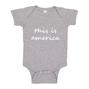 Baby Onesie This is America 100% Cotton Infant Bodysuit