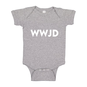Baby Onesie WWJD 100% Cotton Infant Bodysuit
