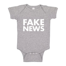 Baby Onesie FAKE NEWS 100% Cotton Infant Bodysuit