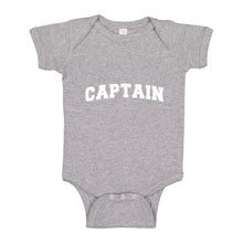 Baby Onesie Captain 100% Cotton Infant Bodysuit