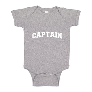Baby Onesie Captain 100% Cotton Infant Bodysuit