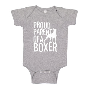 Baby Onesie Proud Boxer Parent 100% Cotton Infant Bodysuit