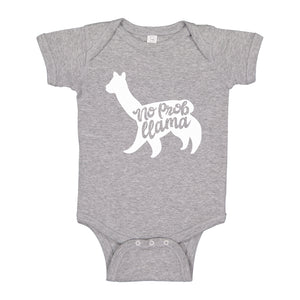 Baby Onesie No Prob llama 100% Cotton Infant Bodysuit