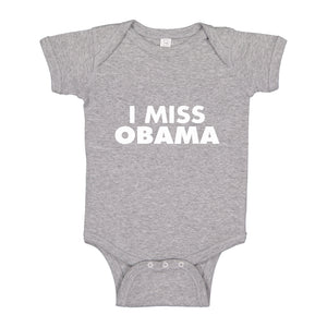 Baby Onesie I Miss Obama 100% Cotton Infant Bodysuit