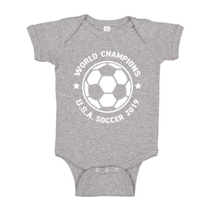 Baby Onesie Women's World Cup Champions 100% Cotton Infant Bodysuit