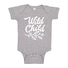Baby Onesie Wild Child 100% Cotton Infant Bodysuit