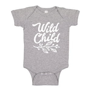 Baby Onesie Wild Child 100% Cotton Infant Bodysuit