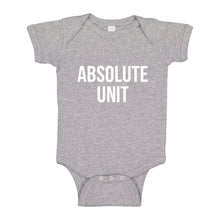 Baby Onesie Absolute Unit 100% Cotton Infant Bodysuit