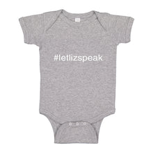 Baby Onesie Let Liz Speak 100% Cotton Infant Bodysuit