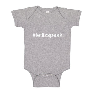 Baby Onesie Let Liz Speak 100% Cotton Infant Bodysuit