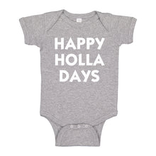 Baby Onesie Happy Holla Days 100% Cotton Infant Bodysuit