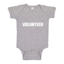 Baby Onesie Volunteer 100% Cotton Infant Bodysuit