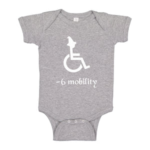 Baby Onesie -6 Mobility 100% Cotton Infant Bodysuit