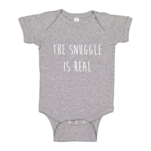 Baby Onesie The Snuggle is Real 100% Cotton Infant Bodysuit