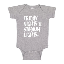 Baby Onesie Friday Nights Stadium Lights 100% Cotton Infant Bodysuit