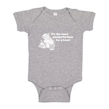 Baby Onesie It's the Most Wonderful Time for a Beer 100% Cotton Infant Bodysuit