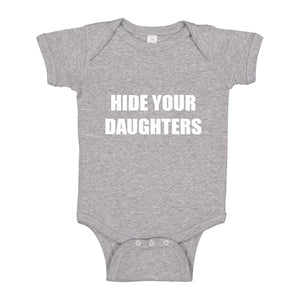 Baby Onesie Hide Your Daughters 100% Cotton Infant Bodysuit