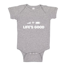 Baby Onesie Life's Good 100% Cotton Infant Bodysuit