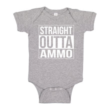 Baby Onesie Straight Outta Ammo 100% Cotton Infant Bodysuit