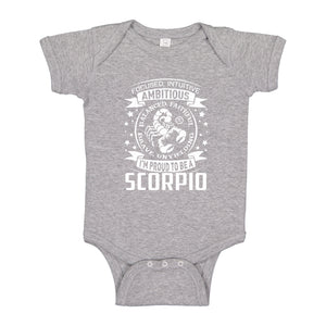 Baby Onesie Scorpio Astrology Zodiac Sign 100% Cotton Infant Bodysuit