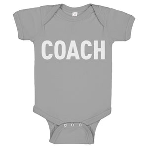 Baby Onesie Coach 100% Cotton Infant Bodysuit