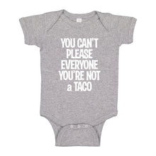 Baby Onesie Youre not a Taco 100% Cotton Infant Bodysuit
