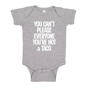 Baby Onesie Youre not a Taco 100% Cotton Infant Bodysuit