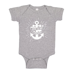 Baby Onesie Love is my Anchor 100% Cotton Infant Bodysuit
