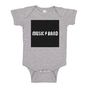 Baby Onesie Music Band 100% Cotton Infant Bodysuit