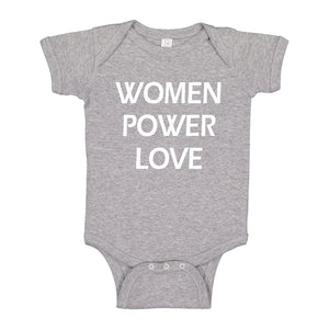 Baby Onesie Women Power Love 100% Cotton Infant Bodysuit