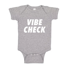 Baby Onesie VIBE CHECK 100% Cotton Infant Bodysuit
