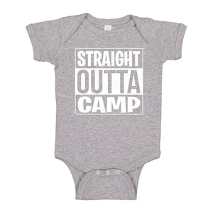 Baby Onesie Straight Outta Camp 100% Cotton Infant Bodysuit