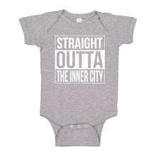 Baby Onesie Straight Outta the Inner City 100% Cotton Infant Bodysuit