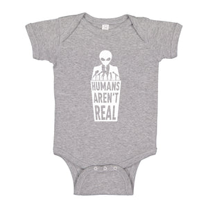 Baby Onesie Humans Aren't Real 100% Cotton Infant Bodysuit