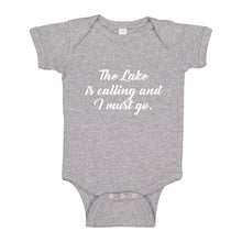 Baby Onesie The Lake is Calling and I must Go 100% Cotton Infant Bodysuit