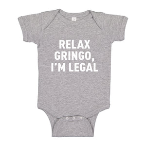 Baby Onesie Relax Gringo 100% Cotton Infant Bodysuit