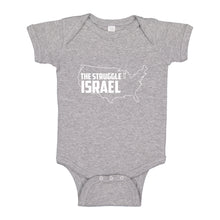 Baby Onesie The Struggle Israel 100% Cotton Infant Bodysuit