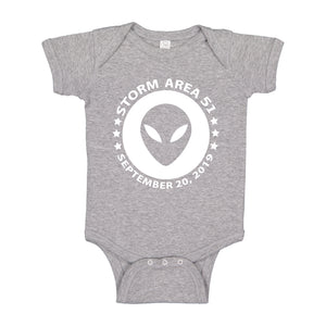 Baby Onesie Storming Area 51 100% Cotton Infant Bodysuit