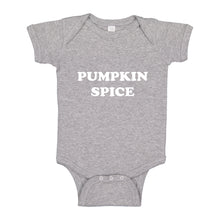 Baby Onesie Pumpkin Spice 100% Cotton Infant Bodysuit
