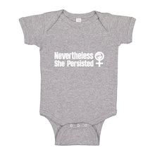 Baby Onesie She Persisted Bold 100% Cotton Infant Bodysuit